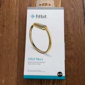 Fitbit Flex 2 gold accessory bangle